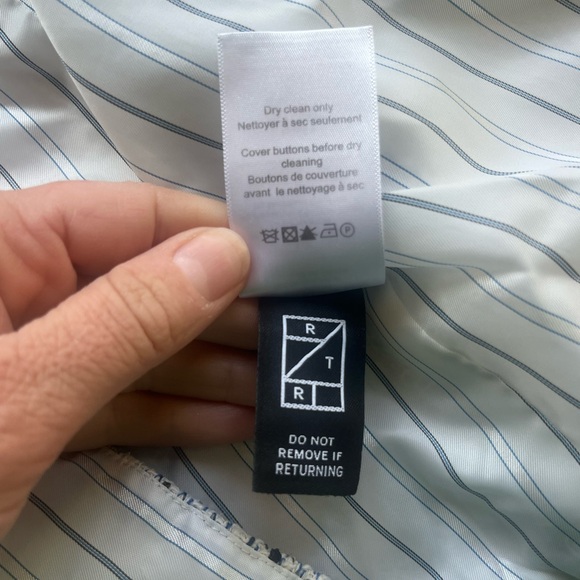 Veronica Beard Ryland Dickey Jacket Women's Blue Tweed Designer Luxury Jacket - Picture 10 of 10